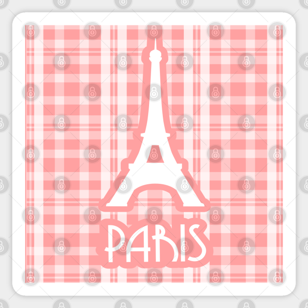 Paris Vintage Paris Sticker TeePublic